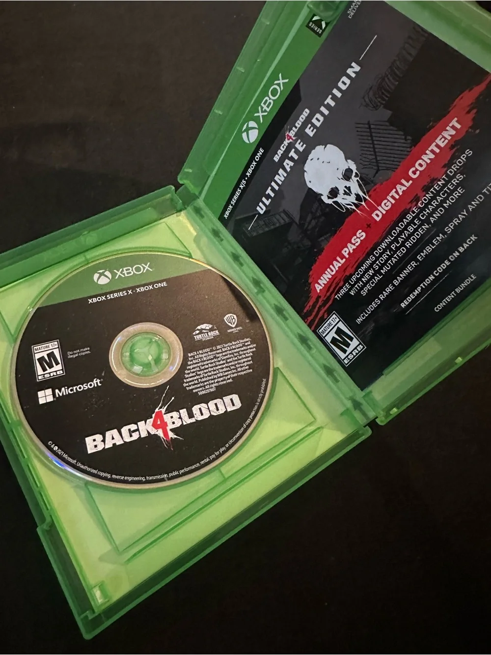 Back 4 Blood Ultimate Edition Xbox Series X Xbox One Complete CIB